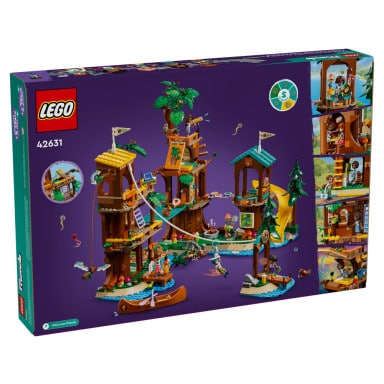 LEGO 42631 Friends Domek na drzewie na obozie kempingowym – zdjęcie