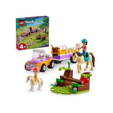 LEGO 42634 Friends Przyczepka dla konia i kucyka – zdjęcie