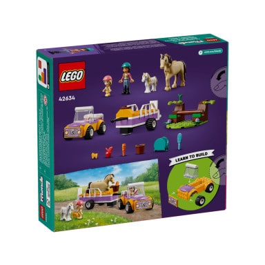 LEGO 42634 Friends Przyczepka dla konia i kucyka – zdjęcie