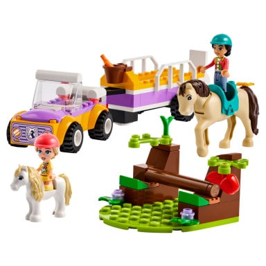 LEGO 42634 Friends Przyczepka dla konia i kucyka – zdjęcie