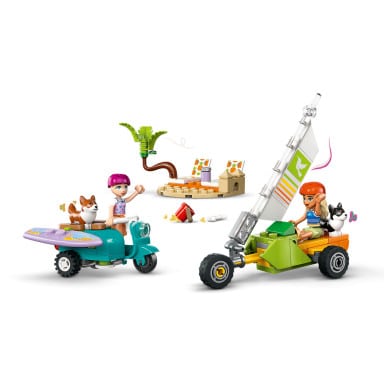 LEGO 42641 Friends Przygoda z surfującymi psami i skuterem – zdjęcie