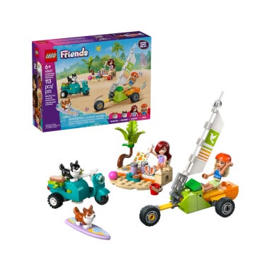 LEGO 42641 Friends Przygoda z surfującymi psami i skuterem – zdjęcie