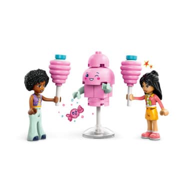 LEGO 42643 Friends Stoisko z watą cukrową i skuter – zdjęcie