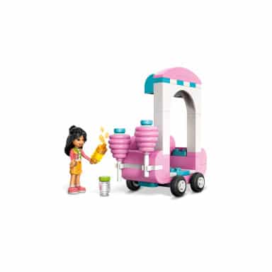 LEGO 42643 Friends Stoisko z watą cukrową i skuter – zdjęcie