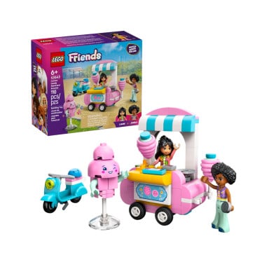 LEGO 42643 Friends Stoisko z watą cukrową i skuter – zdjęcie