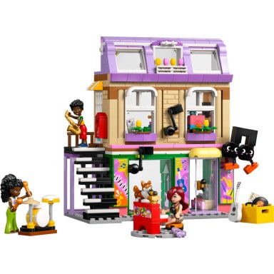 LEGO 42653 Friends Sklep muzyczny i mieszkanie – zdjęcie