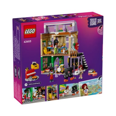 LEGO 42653 Friends Sklep muzyczny i mieszkanie – zdjęcie