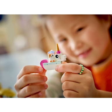 LEGO 42658 Friends Impreza na basenie z jednorożcem i flamingiem – zdjęcie