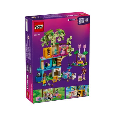 LEGO 42666 Friends Kocie przyjęcie urodzinowe i domek na drzewie – zdjęcie