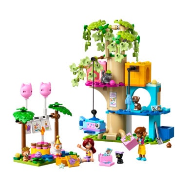 LEGO 42666 Friends Kocie przyjęcie urodzinowe i domek na drzewie – zdjęcie
