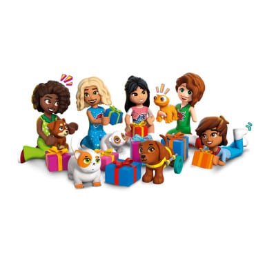 LEGO 42668 Friends Kalendarz adwentowy na 2025 rok – zdjęcie