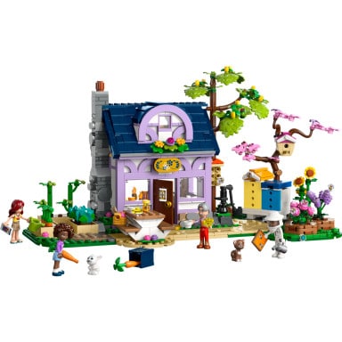 LEGO 42669 Friends Dom pszczelarzy i kwiatowy ogród – zdjęcie