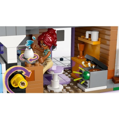LEGO 42670 Friends Mieszkania i sklepy w mieście Heartlake – zdjęcie