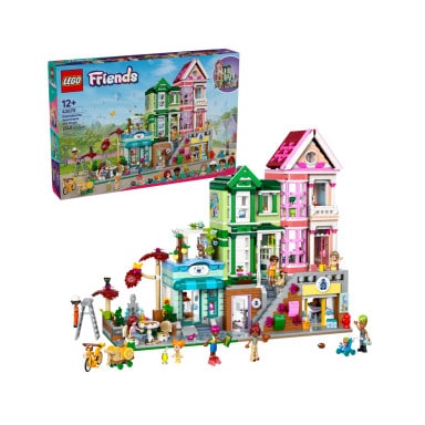 LEGO 42670 Friends Mieszkania i sklepy w mieście Heartlake – zdjęcie