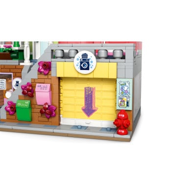 LEGO 42670 Friends Mieszkania i sklepy w mieście Heartlake – zdjęcie