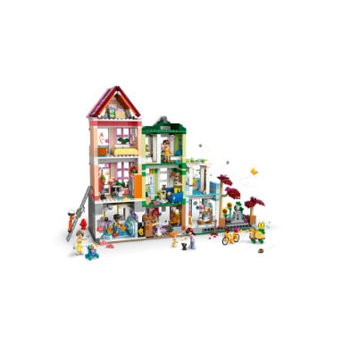 LEGO 42670 Friends Mieszkania i sklepy w mieście Heartlake – zdjęcie