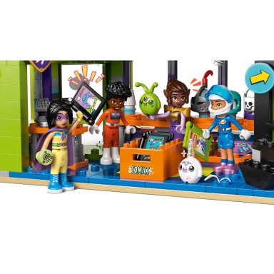 LEGO 42674 Friends Sklep z grami i komiksami – zdjęcie