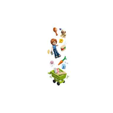 LEGO 42680 Friends Sklep spożywczy w mieście Heartlake – zdjęcie