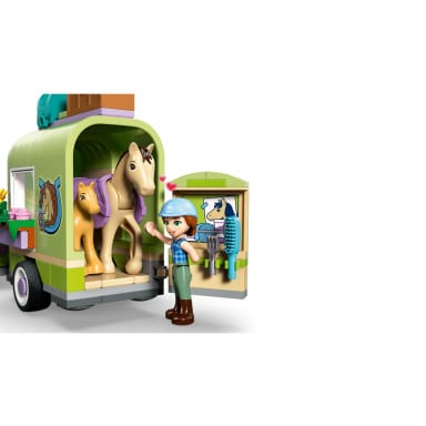 LEGO 42695 Friends Przyczepa z koniem i źrebaczkiem – zdjęcie