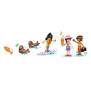 LEGO 42699 Friends Domek na plaży z fokami – zdjęcie