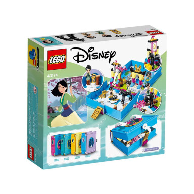 LEGO 43174 Disney Książka z przygodami Mulan – zdjęcie