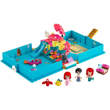 LEGO 43176 Disney Książka z przygodami Arielki – zdjęcie
