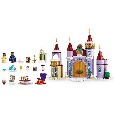 LEGO 43180 Disney Zimowe święto w zamku Belli – zdjęcie