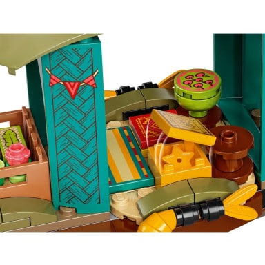 LEGO 43185 Disney Łódź Bouna – zdjęcie