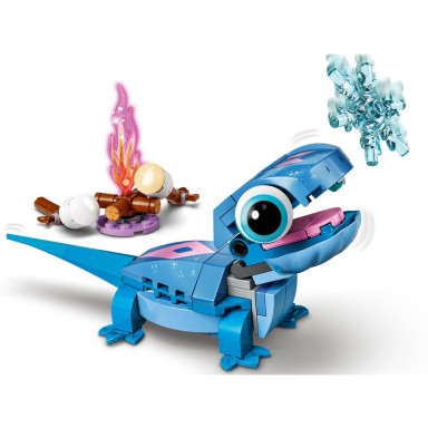 LEGO 43186 Disney Salamandra Bruni do zbudowania – zdjęcie