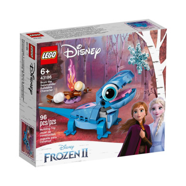 LEGO 43186 Disney Salamandra Bruni do zbudowania – zdjęcie