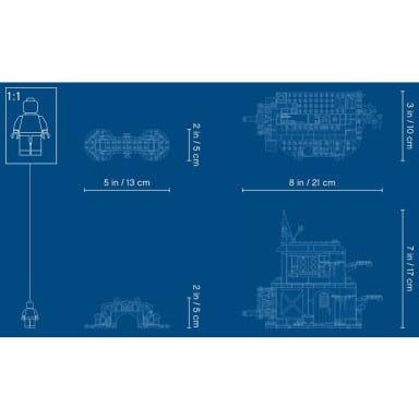LEGO 43188 Disney Leśna chatka Aurory – zdjęcie