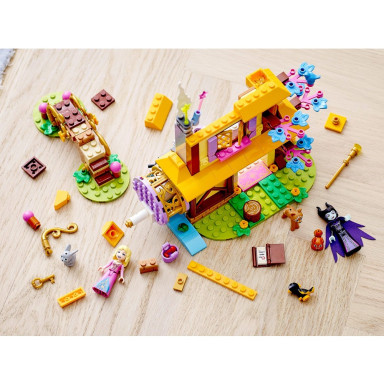 LEGO 43188 Disney Leśna chatka Aurory – zdjęcie
