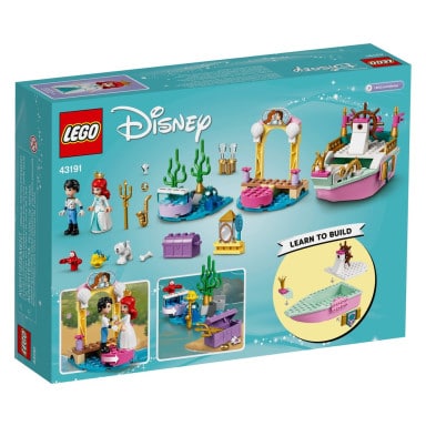 LEGO 43191 Disney Świąteczna łódź Arielki – zdjęcie