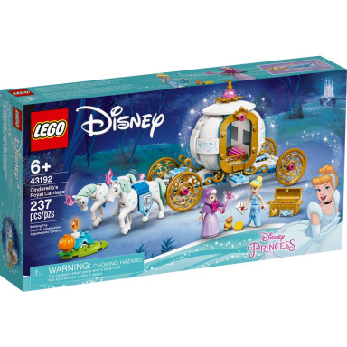 LEGO 43192 Disney Królewski powóz Kopciuszka – zdjęcie