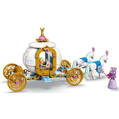 LEGO 43192 Disney Królewski powóz Kopciuszka – zdjęcie