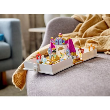 LEGO 43193 Disney Książka z przygodami Arielki, Belli, Kopciuszka i Tiany – zdjęcie