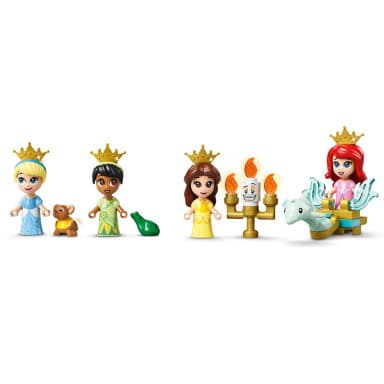 LEGO 43193 Disney Książka z przygodami Arielki, Belli, Kopciuszka i Tiany – zdjęcie