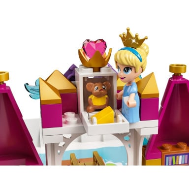 LEGO 43193 Disney Książka z przygodami Arielki, Belli, Kopciuszka i Tiany – zdjęcie