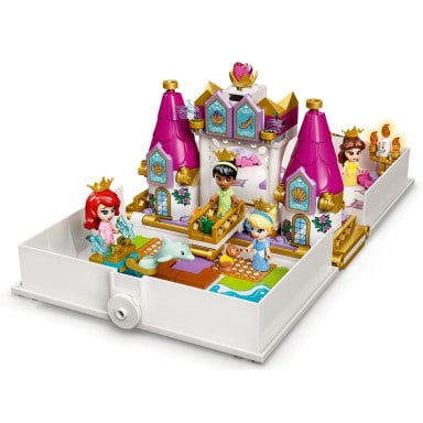 LEGO 43193 Disney Książka z przygodami Arielki, Belli, Kopciuszka i Tiany – zdjęcie
