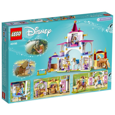 LEGO 43195 Disney Królewskie stajnie Belli i Roszpunki – zdjęcie