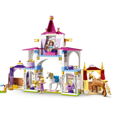 LEGO 43195 Disney Królewskie stajnie Belli i Roszpunki – zdjęcie