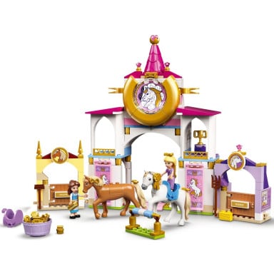 LEGO 43195 Disney Królewskie stajnie Belli i Roszpunki – zdjęcie