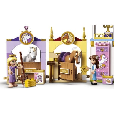 LEGO 43195 Disney Królewskie stajnie Belli i Roszpunki – zdjęcie