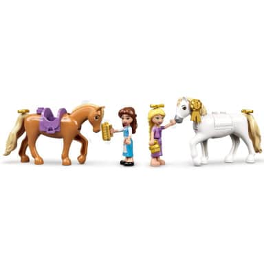 LEGO 43195 Disney Królewskie stajnie Belli i Roszpunki – zdjęcie