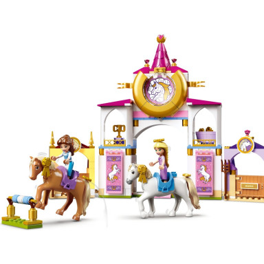 LEGO 43195 Disney Królewskie stajnie Belli i Roszpunki – zdjęcie