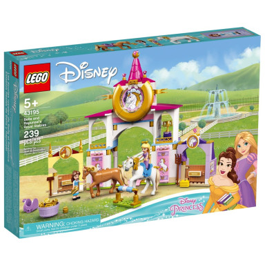 LEGO 43195 Disney Królewskie stajnie Belli i Roszpunki – zdjęcie