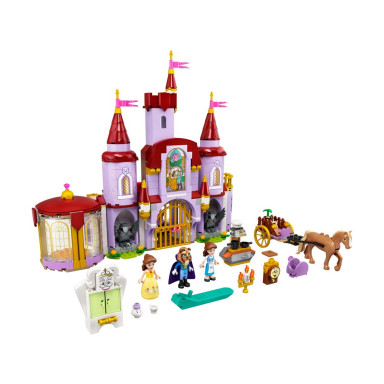 LEGO 43196 Disney Zamek Belli i Bestii – zdjęcie