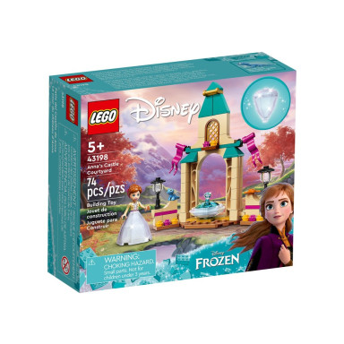LEGO 43198 Disney Dziedziniec zamku Anny – zdjęcie