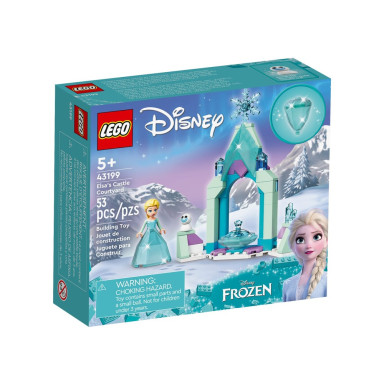 LEGO 43199 Disney Dziedziniec zamku Elzy – zdjęcie