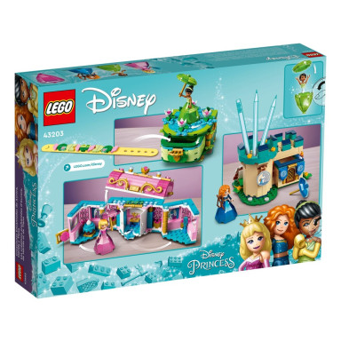 LEGO 43203 Disney Zaklęte twory Aurory, Meridy i Tiany – zdjęcie
